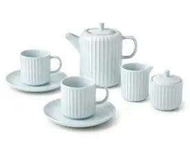 Space-Time Tea Set, set of 7