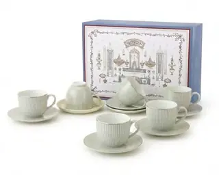 Orline Cup & Saucer Set, set of 12