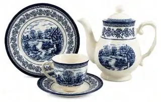 Halcyon Blue 20-Pc Tea Set, set of 20