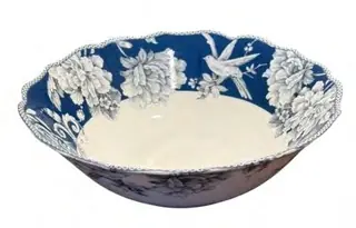 Adelaide Dark Blue Veg Bowl (25.5 cm)