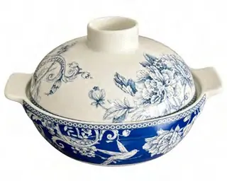 Adelaide Dark Blue Hot Pot with Lid