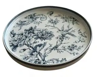 Adelaide Blue Dinner Plate, set of 6