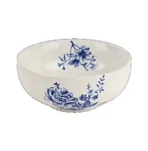 Blue Flower Cereal Bowl, set of 2