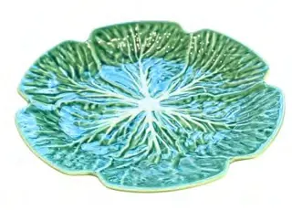 Cabbage Leaf Big Plate