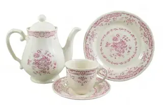 Camille Pink 20-Pc Tea Set, set of 20