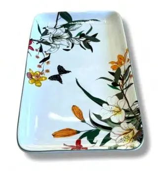 Hawai Rect Plate, set of 2