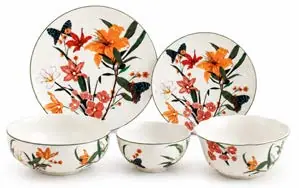 Hawai 21-Pc Dinner Set, set of 21