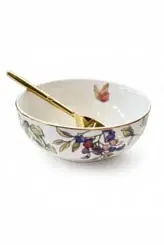 Highland Blooming Small Bowl (Katori), set of 6