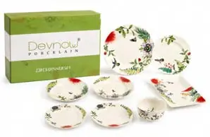Royal Aviary 23-Pc Dinner Set, set of 23