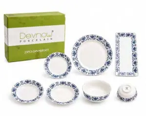 Fleur de Inde 23-Pc Dinner Set, set of 23